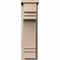 Ekena Millwork Pescadero Smooth Corbel w/Backplate, Douglas Fir, 7 1/2"W x 14"D x 26"H COR08X14X26PEC01SDF - alternate 2